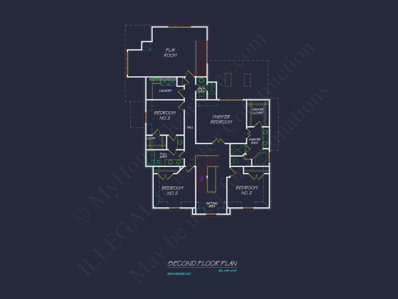 Elegant French Country house Plan with Spacious Floor Design