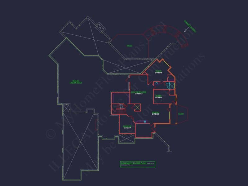 Elegant French Country house Plan with Spacious Layout - 2 Floors