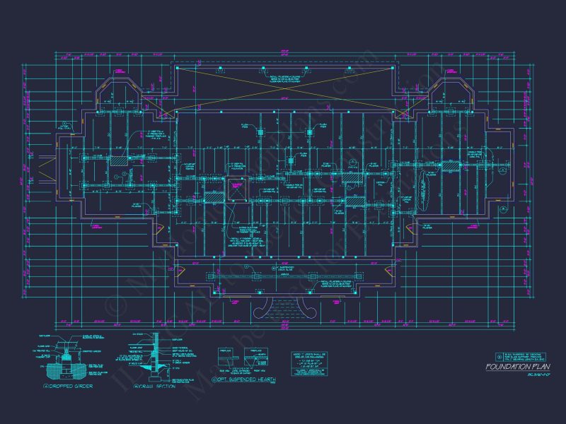 2-Story Luxury CAD Blueprint