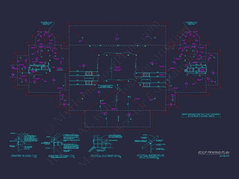 2-Story Luxury CAD Blueprint
