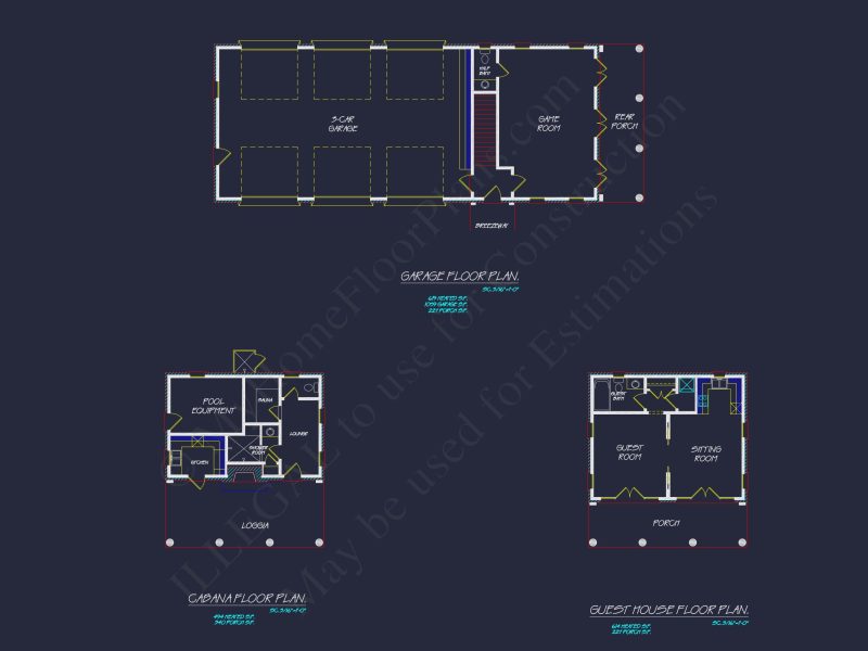 2-Story Luxury CAD Blueprint