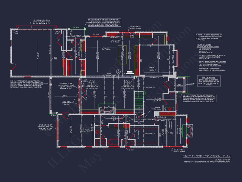 Elegant Georgian house Plan with Detailed Floor Designs