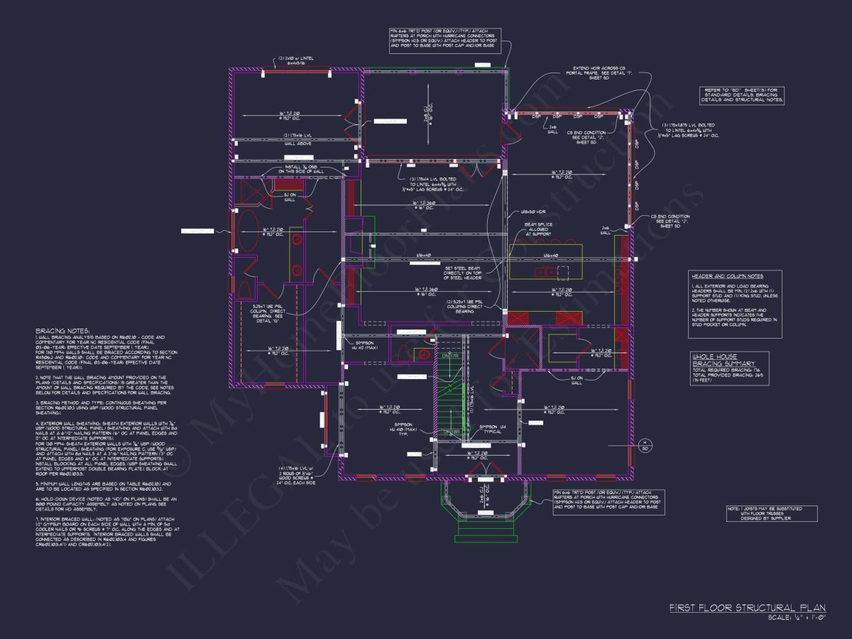 Elegant house Blueprint with 3.5 Floors & CAD Designs