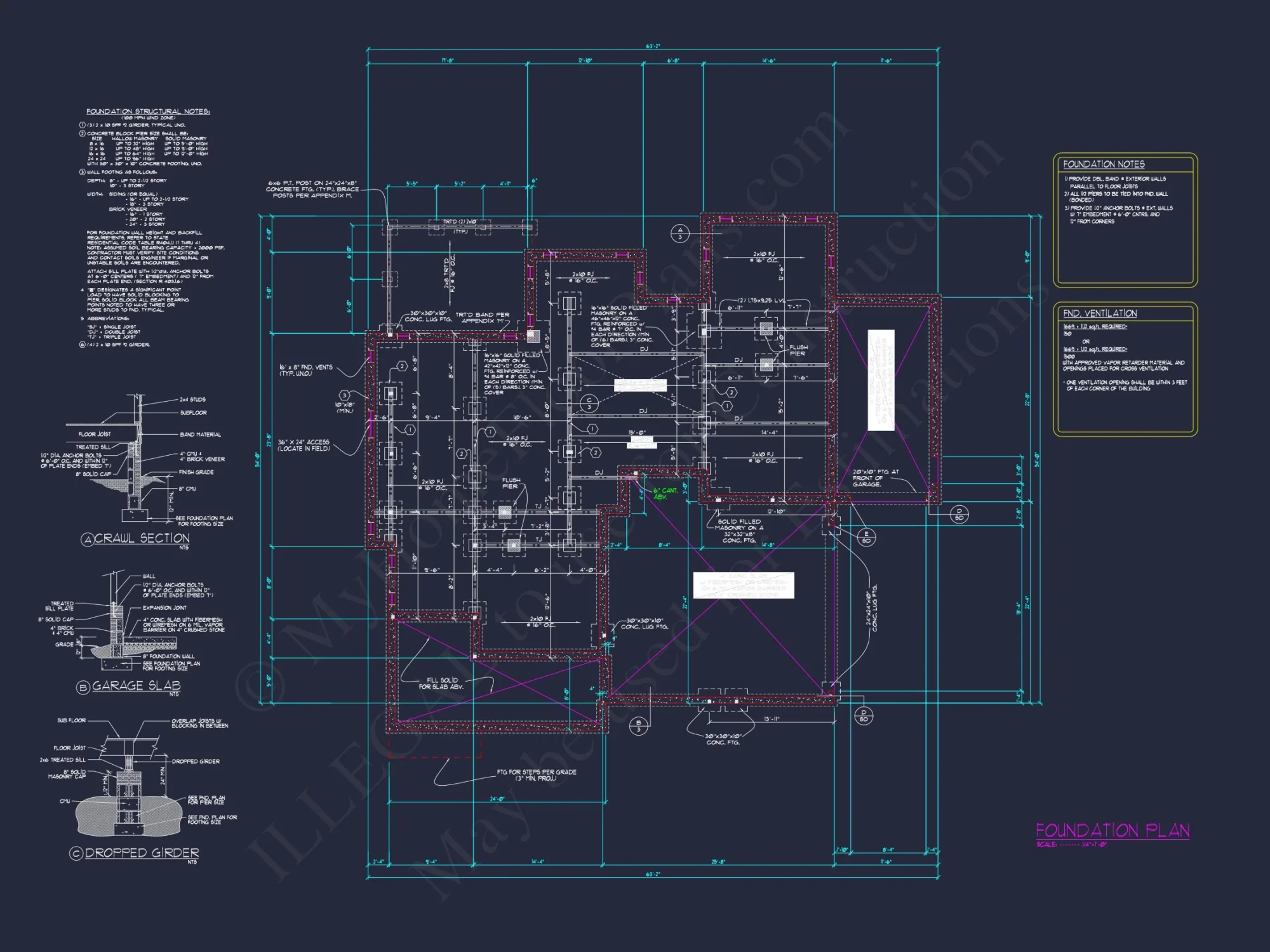 Elegant house Blueprint with Modern Floor Plan & CAD Designs