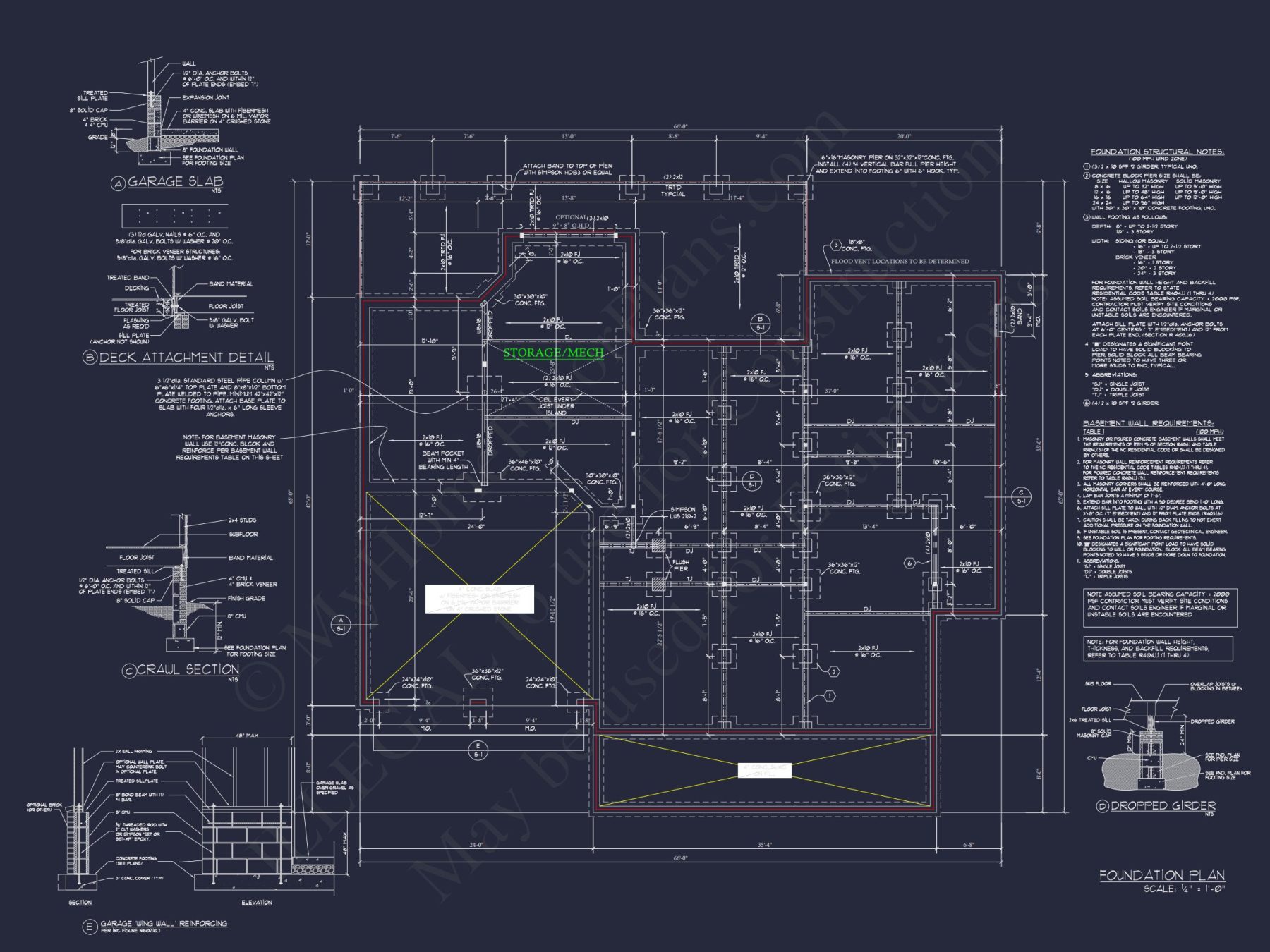Elegant house CAD Floor Plan: Spacious 4-Bedroom Design