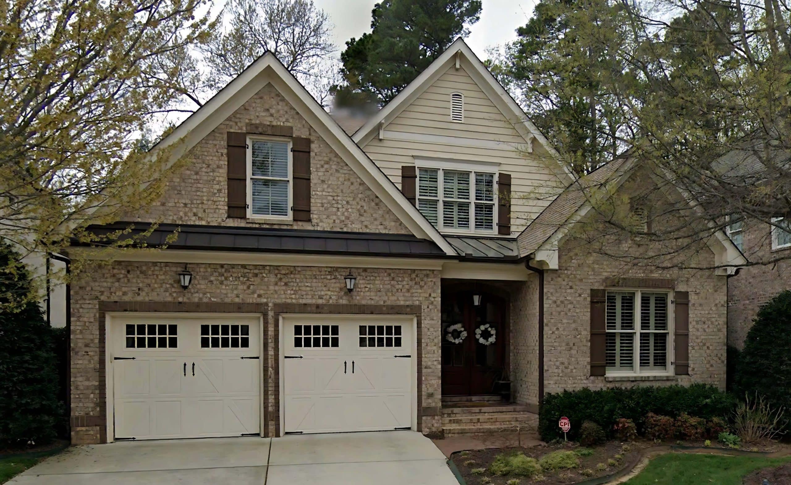 Elegant house Design Blueprint with 4 Bedrooms & 2-Car Garage