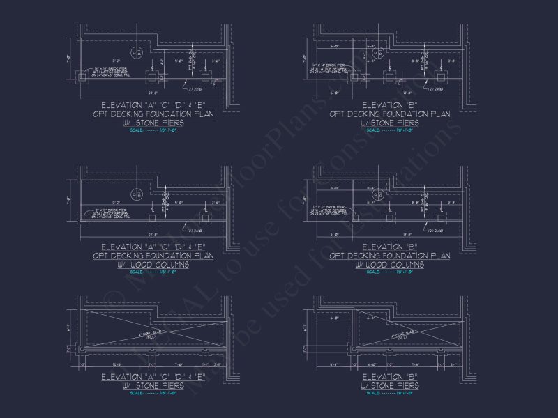 Elegant house Design: CAD Blueprint for Multi-Level Living