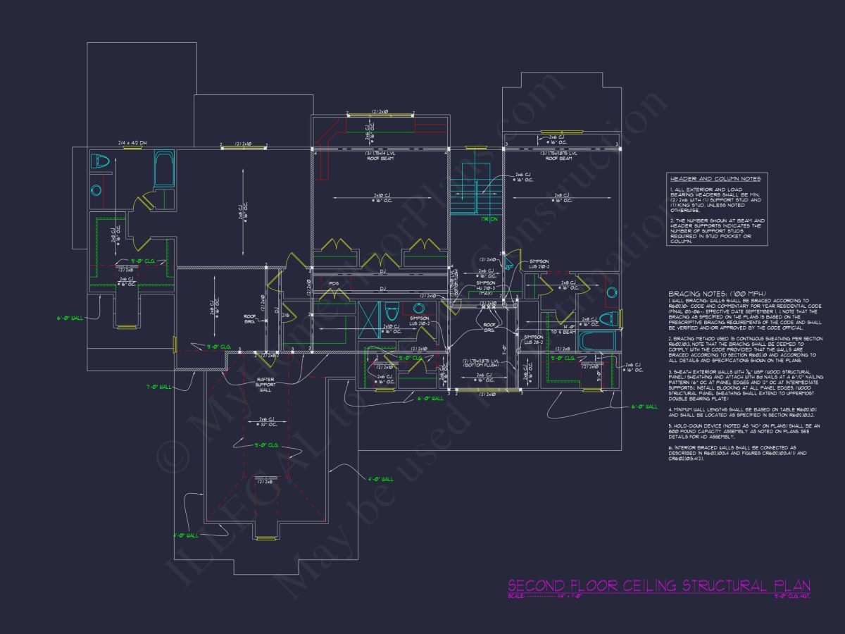 Elegant house Design Featuring CAD Floor Plans and Blueprints
