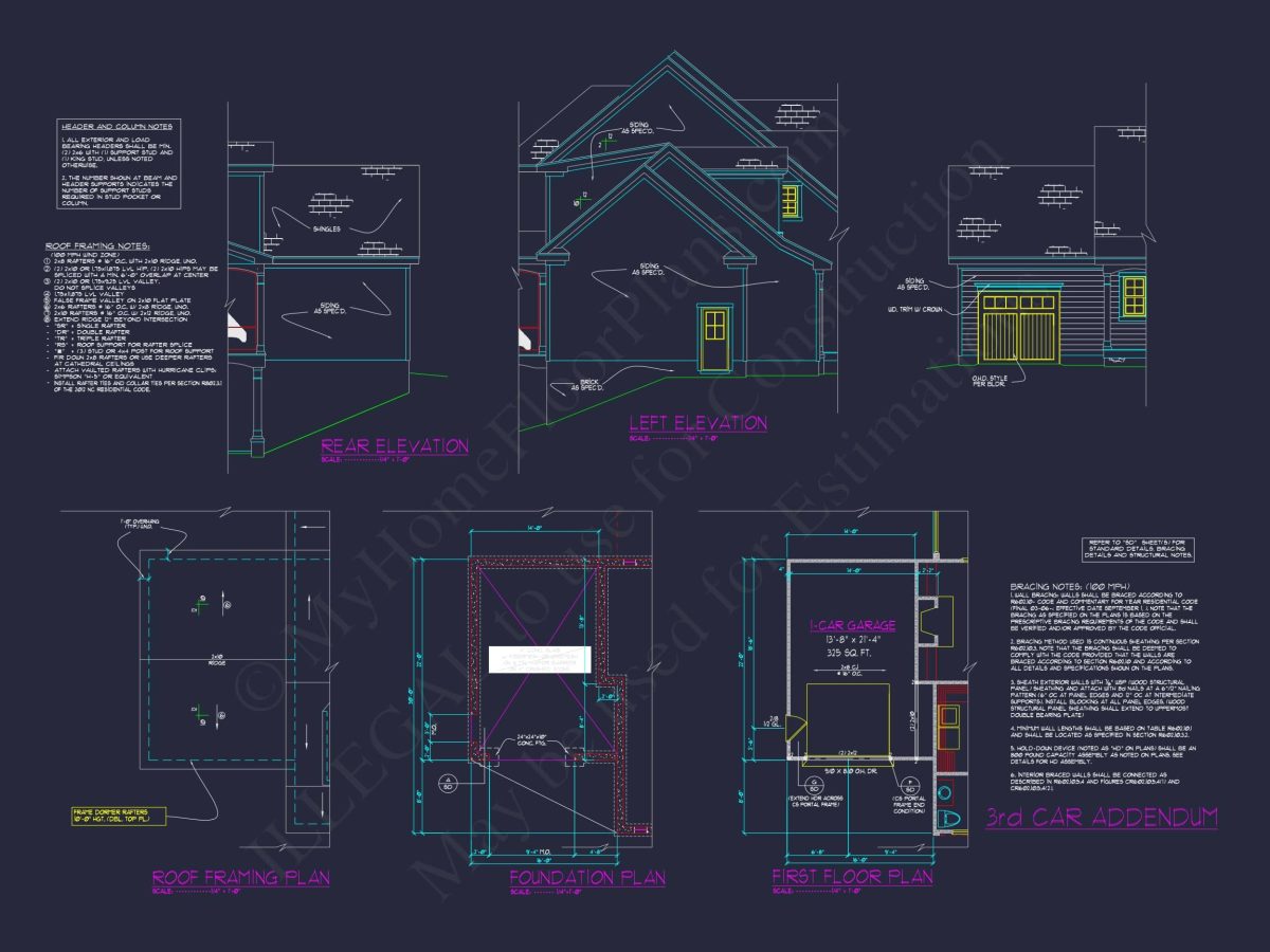 Elegant house Design Featuring CAD Floor Plans and Blueprints