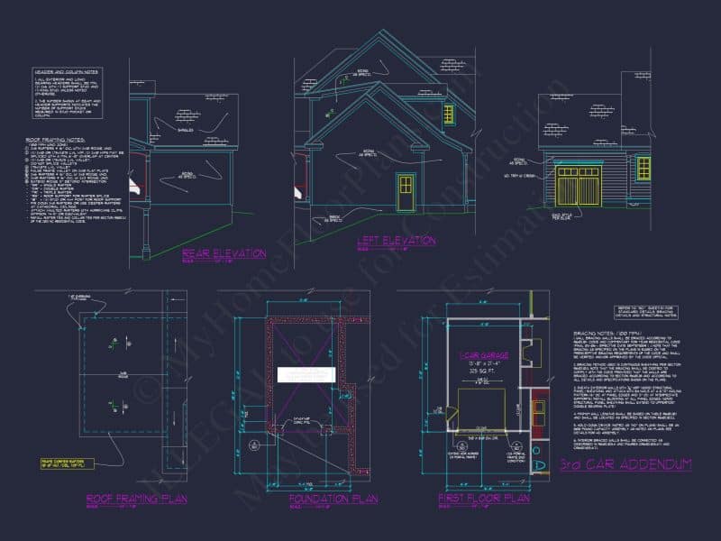 Elegant house Design Featuring CAD Floor Plans and Blueprints