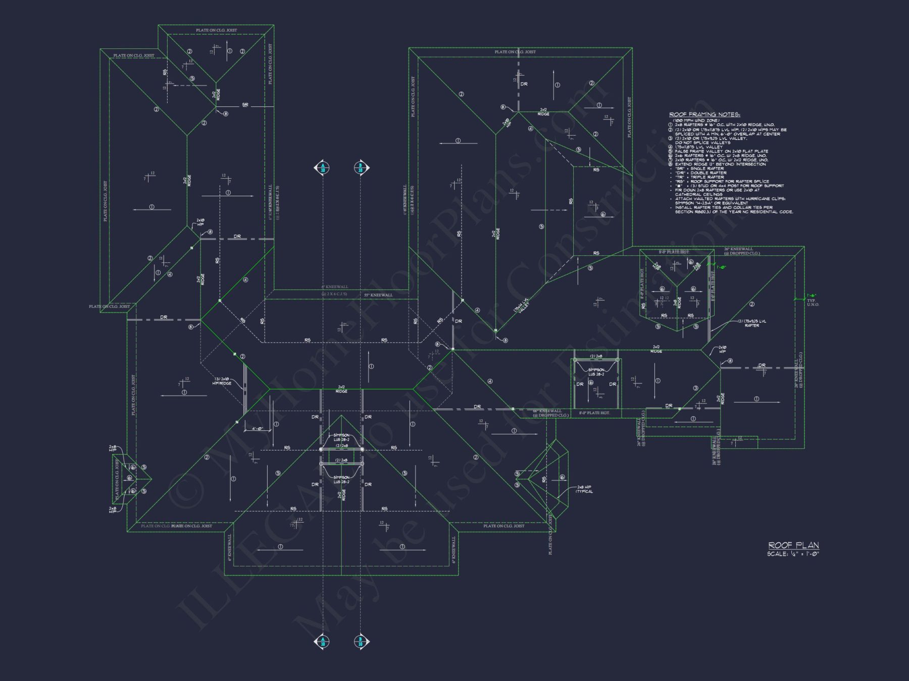 Elegant house Design: Premium Floor Plan with CAD Blueprint
