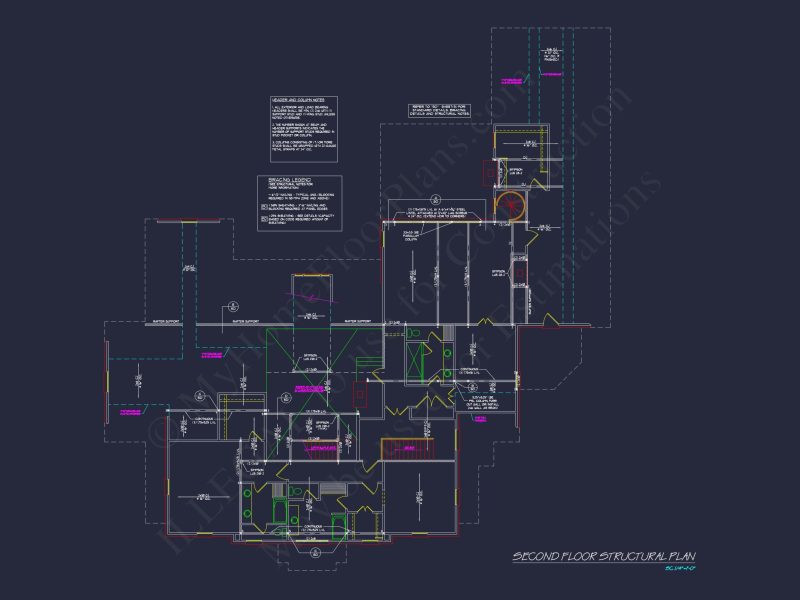 Elegant house Design with CAD Floor Plans and Architecture Blueprints