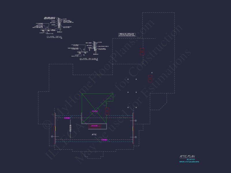 Elegant house Design with CAD Floor Plans and Architecture Blueprints