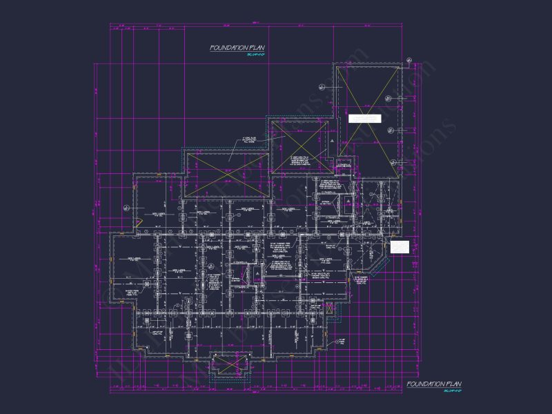 Elegant house Design with CAD Floor Plans and Architecture Blueprints