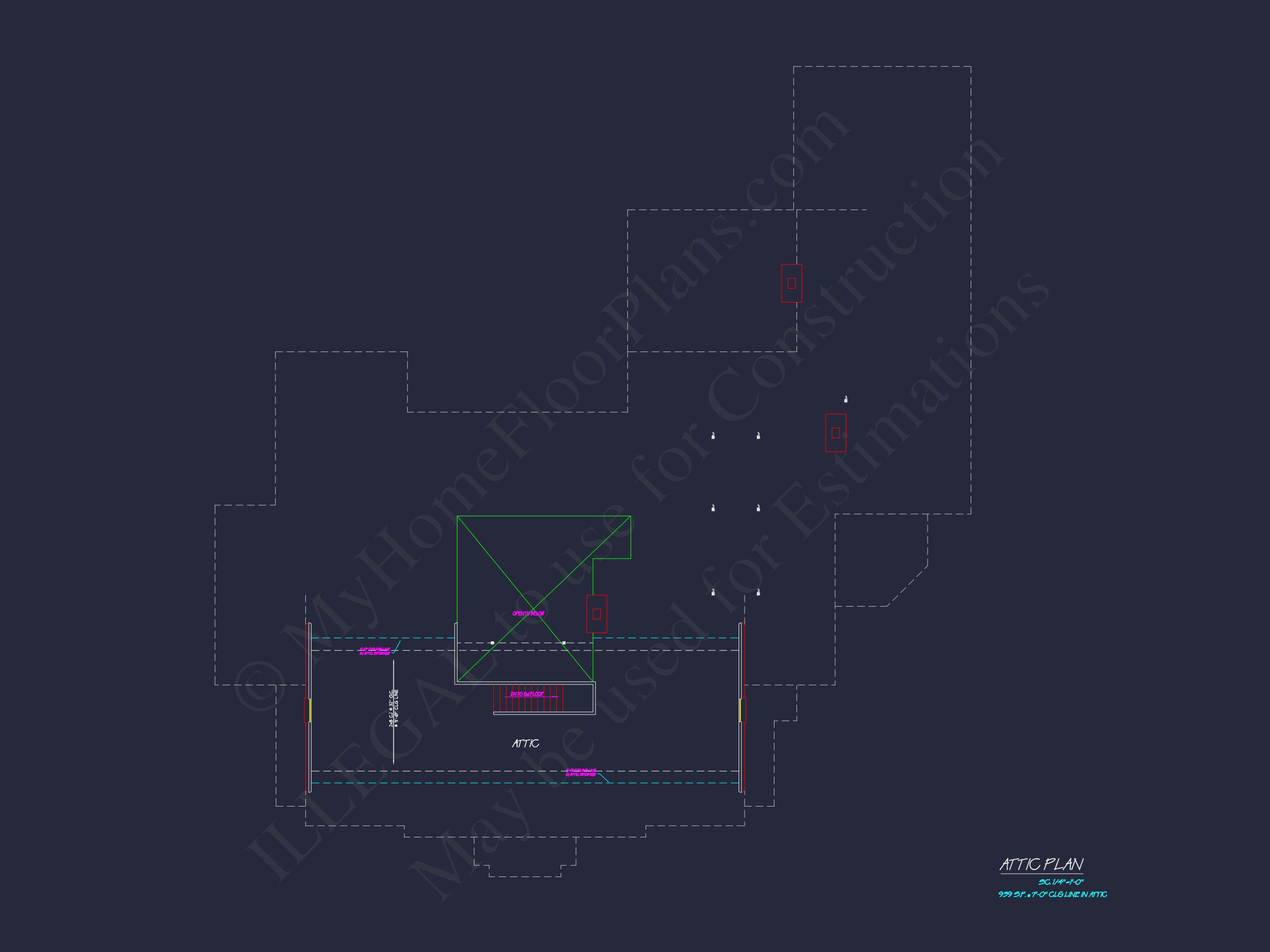 Elegant house Design with CAD Floor Plans and Architecture Blueprints