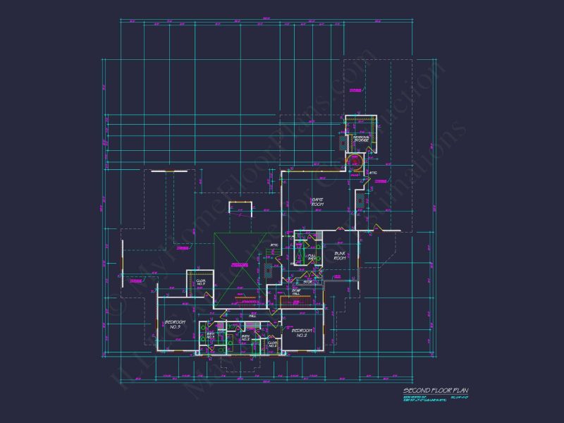 Elegant house Design with CAD Floor Plans and Architecture Blueprints