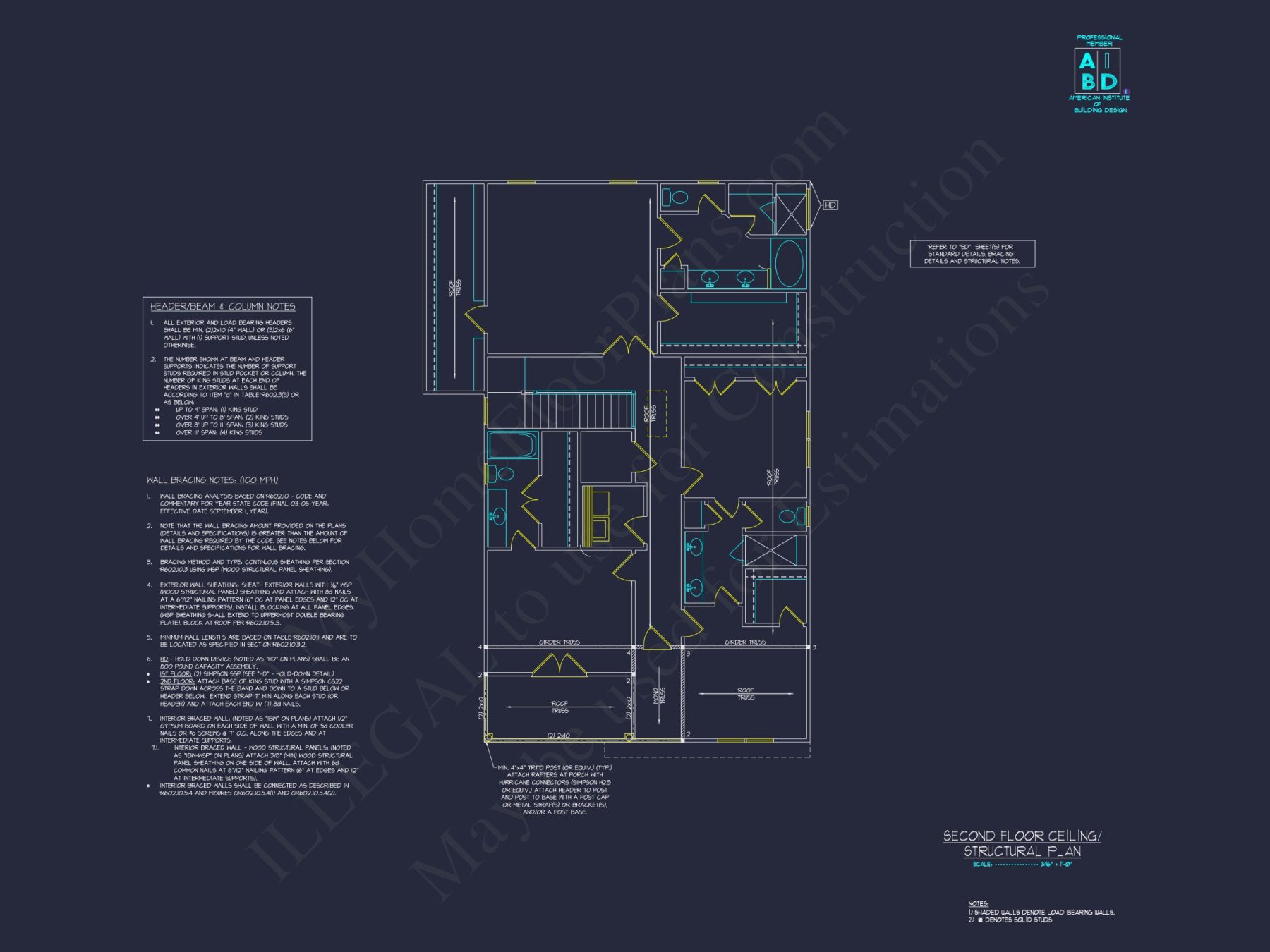 Elegant house Design with Floor Plans, Blueprints & CAD Architecture