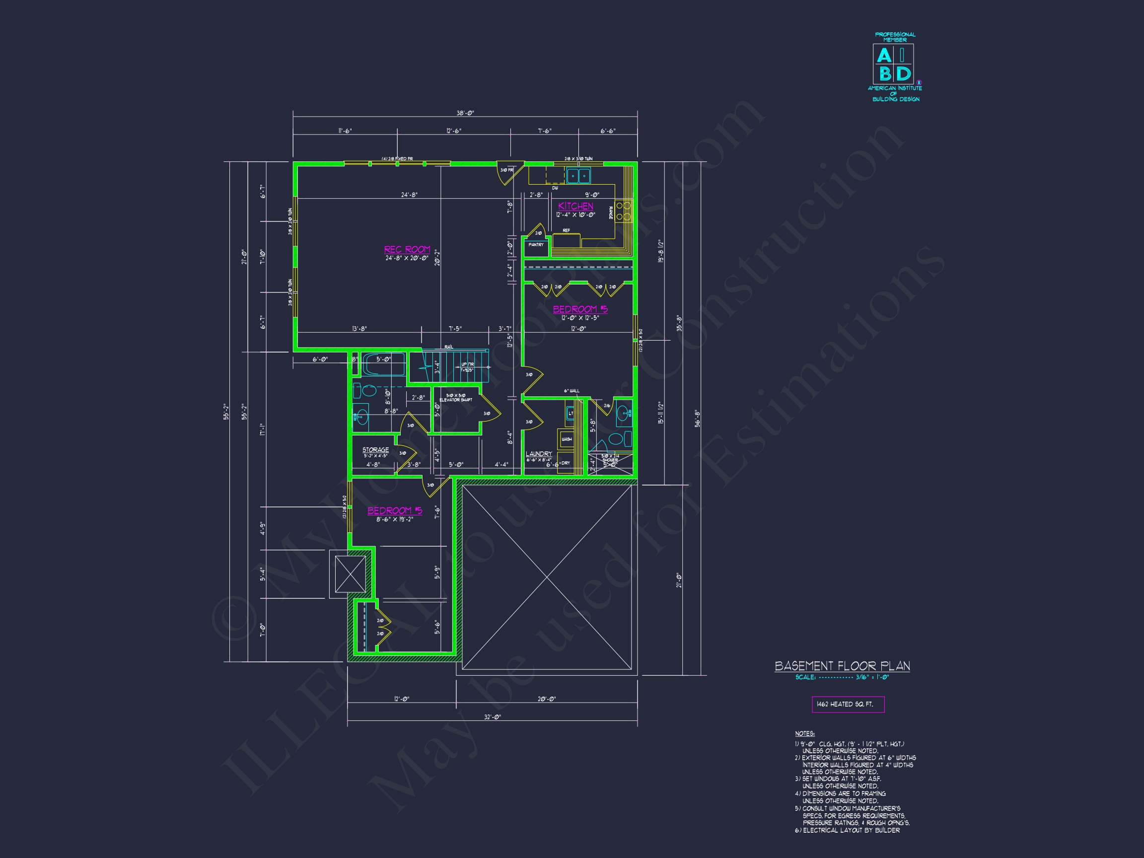 Elegant Home Design with Floor Plans,Blueprints & CAD Architecture