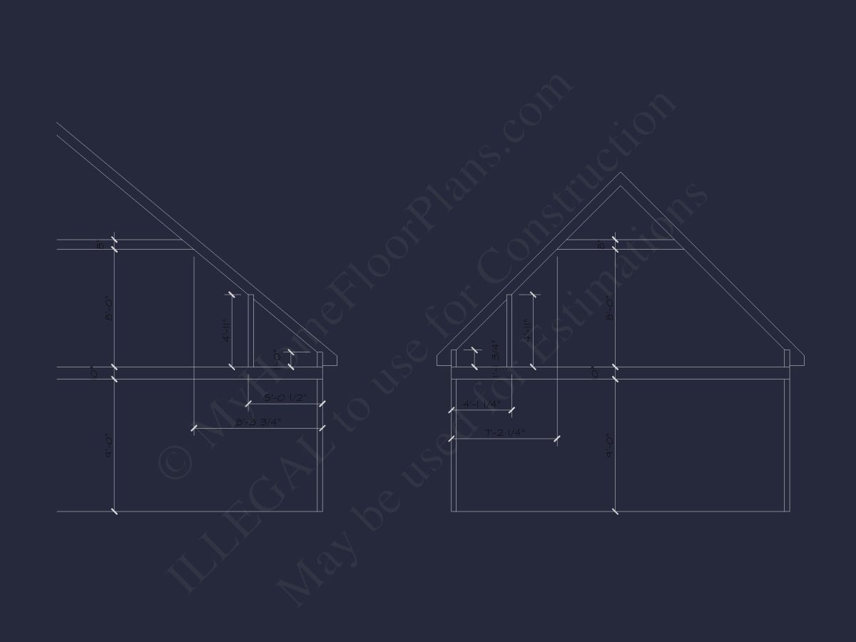 Elegant house Floor Plan: 2-Story Traditional Design with 4 Bedrooms
