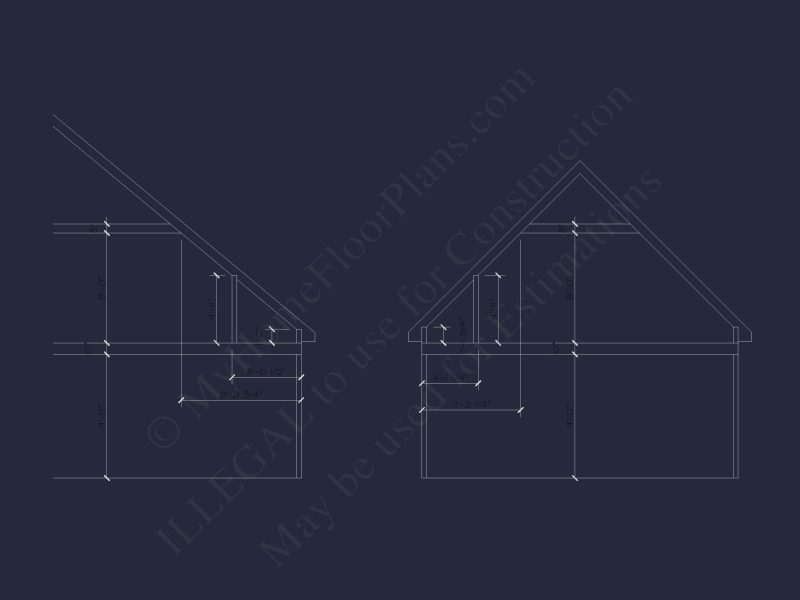 Elegant house Floor Plan: 2-Story Traditional Design with 4 Bedrooms