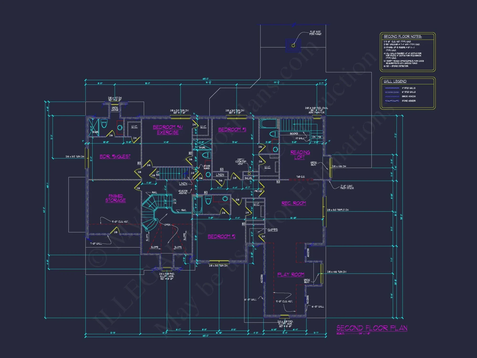 Elegant house Floor Plan: Architectural Designs with CAD Blueprint