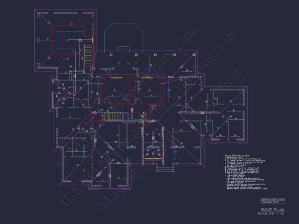 Elegant house Floor Plan: Blueprint Designs with CAD Architecture
