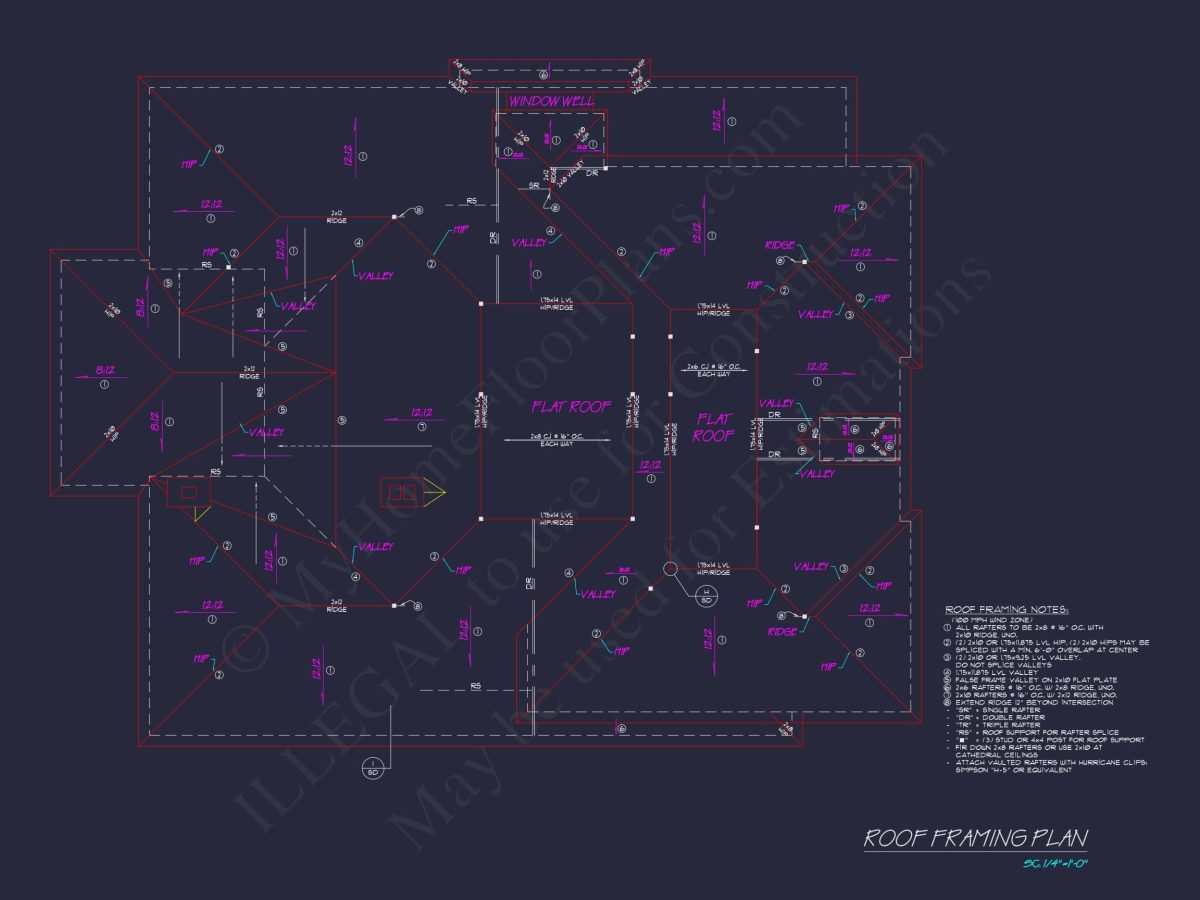 Elegant house Floor Plan Blueprint with French Country Designs