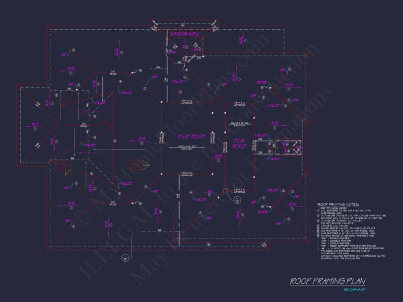 Elegant house Floor Plan Blueprint with French Country Designs