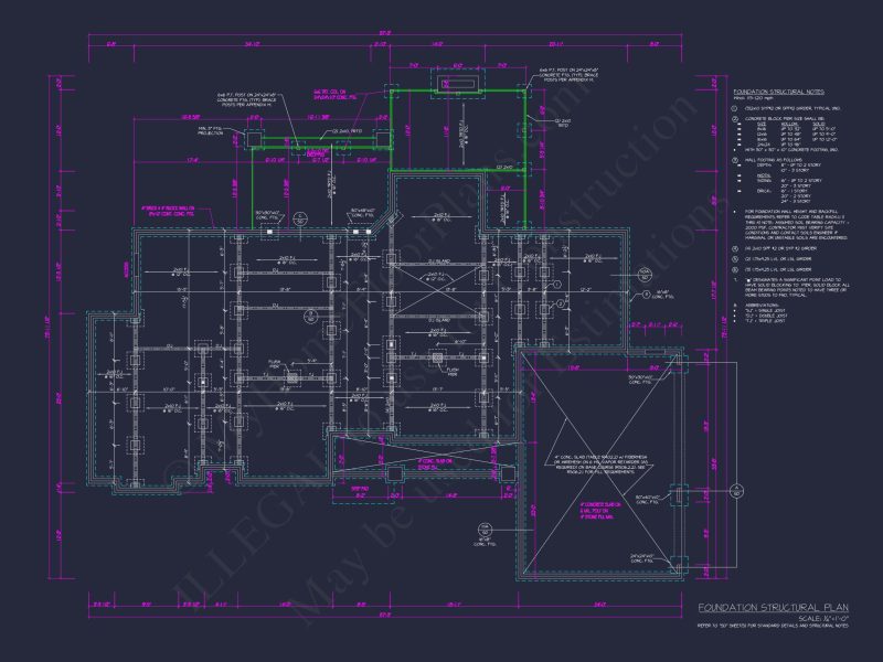 Elegant house Floor Plan: CAD Blueprint with Modern Designs