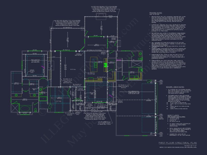Elegant house Floor Plan: CAD Blueprint with Modern Designs