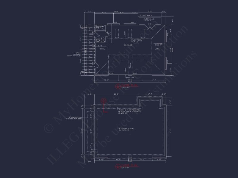 Elegant house Floor Plan CAD Design with 1.5-Story Blueprint
