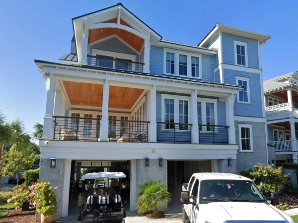 Elegant house Floor Plan: Coastal Blueprint with Architectural Designs