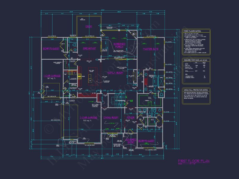 Elegant house Floor Plan Designs with Blueprint & CAD Details