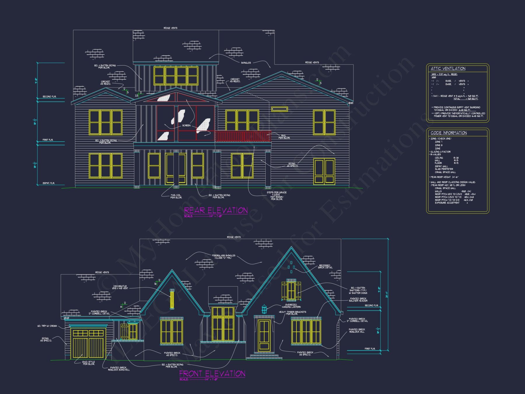 Elegant house Floor Plan Designs with Blueprint & CAD Details