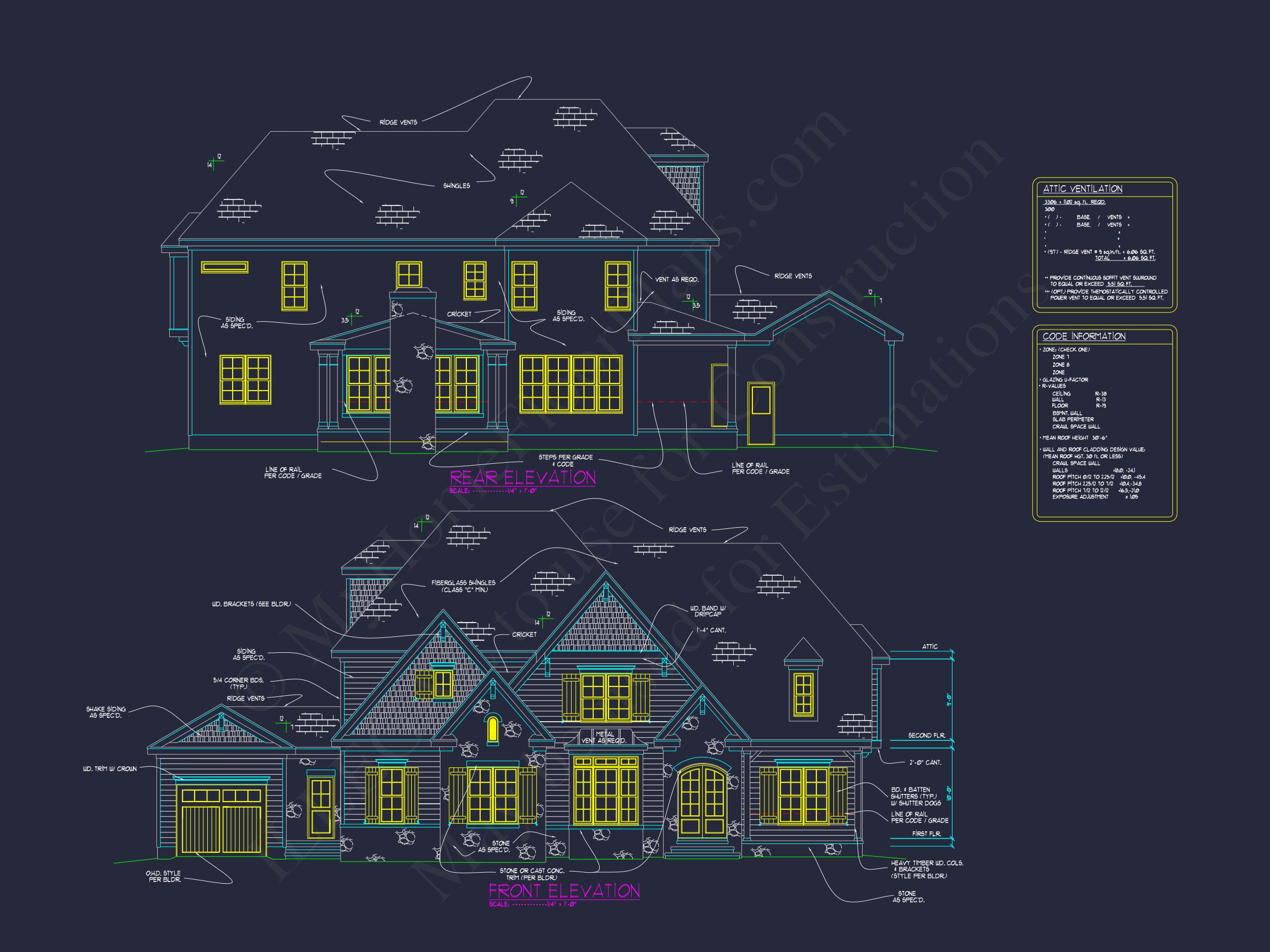 Elegant Home Floor Plan Featuring 3D CAD Architecture Designs