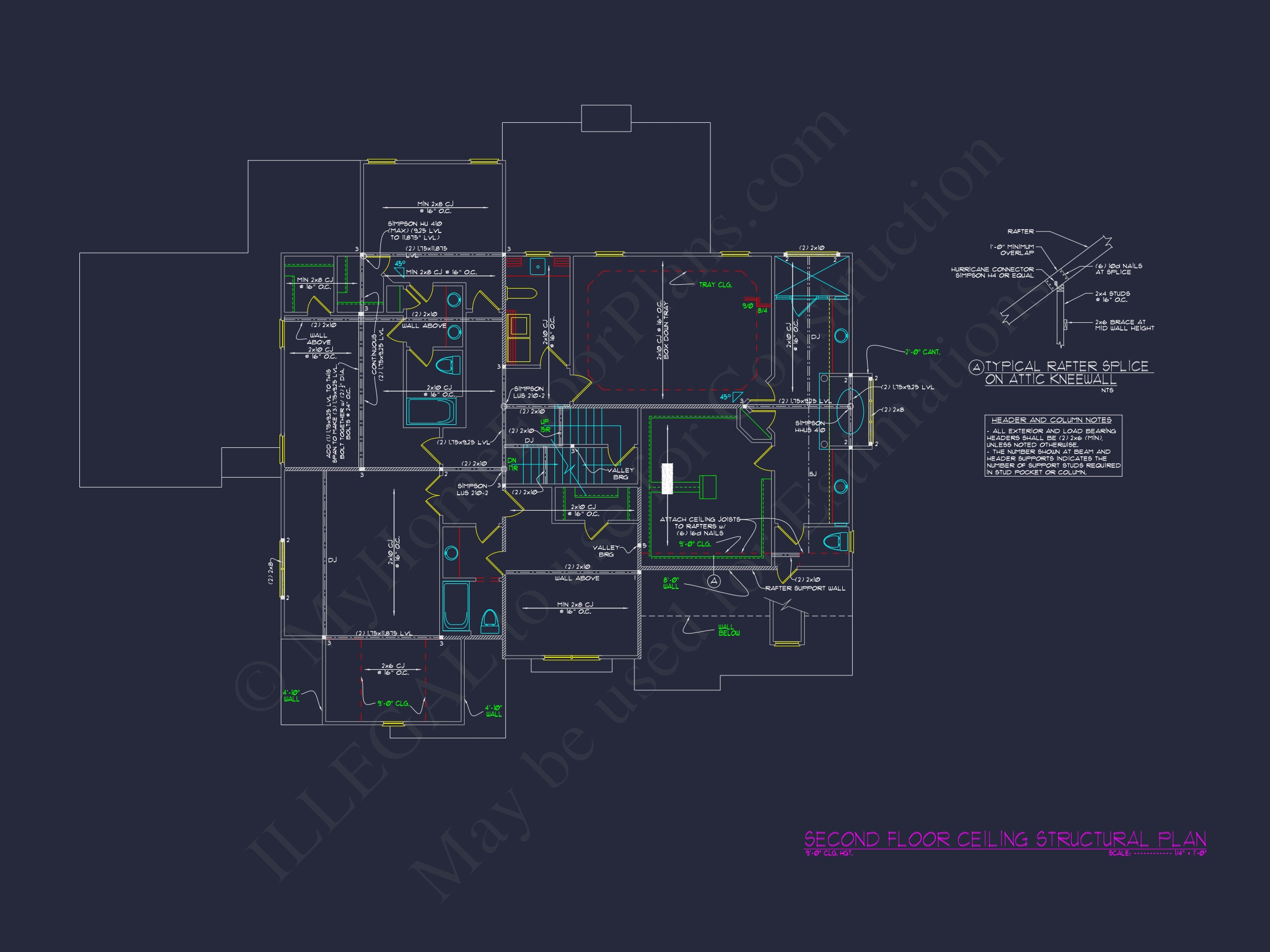 Elegant Home Floor Plan Featuring 3D CAD Architecture Designs