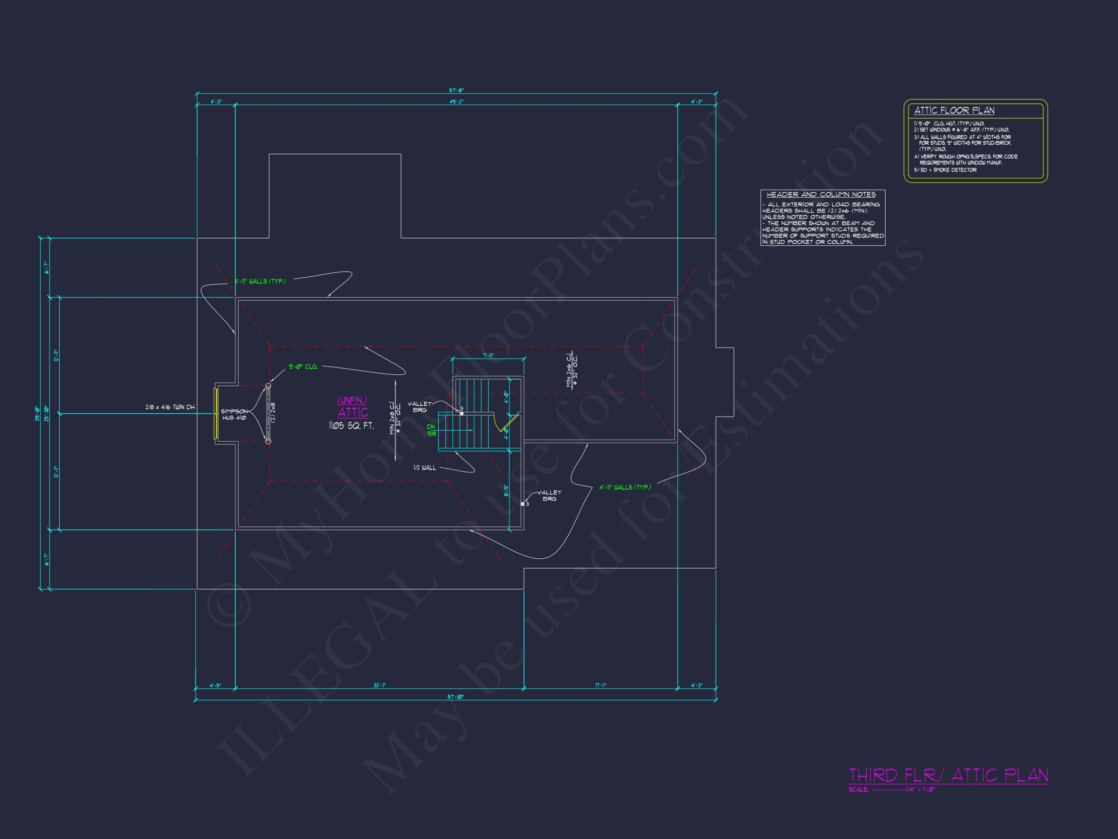 Elegant Home Floor Plan Featuring 3D CAD Architecture Designs