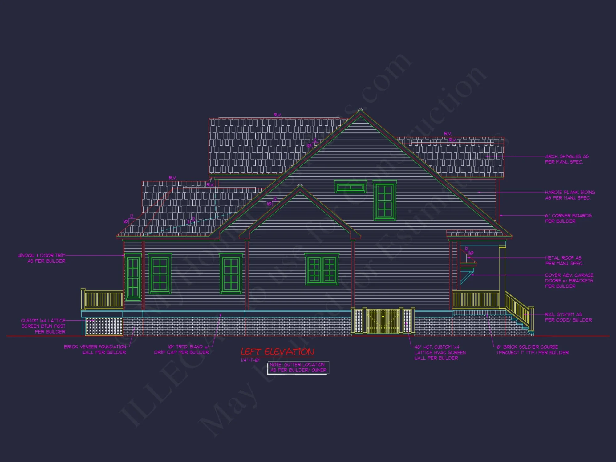 Elegant house Floor Plan featuring Southern Architecture and CAD Designs