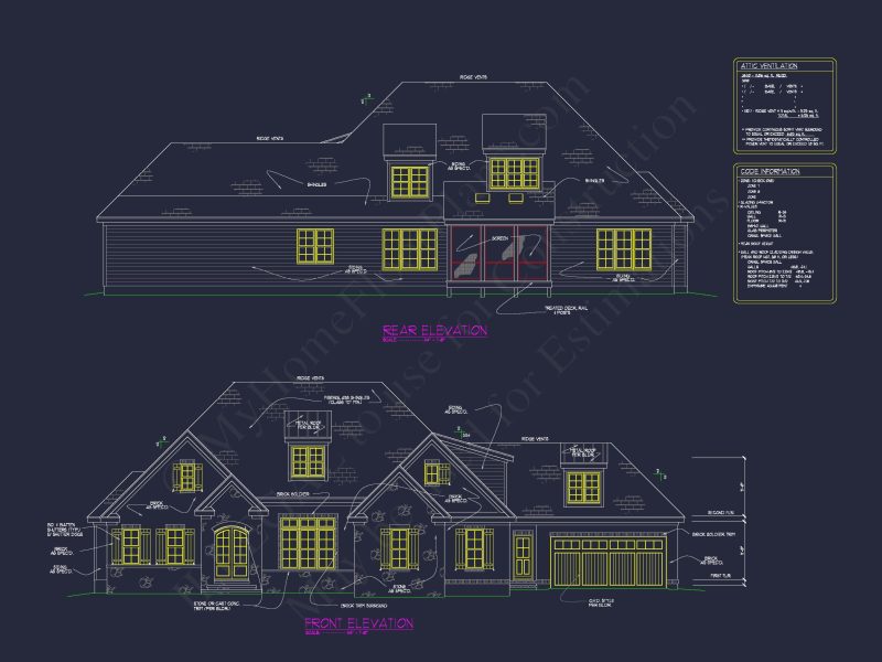 Elegant house Floor Plan for Architecture with CAD Designs