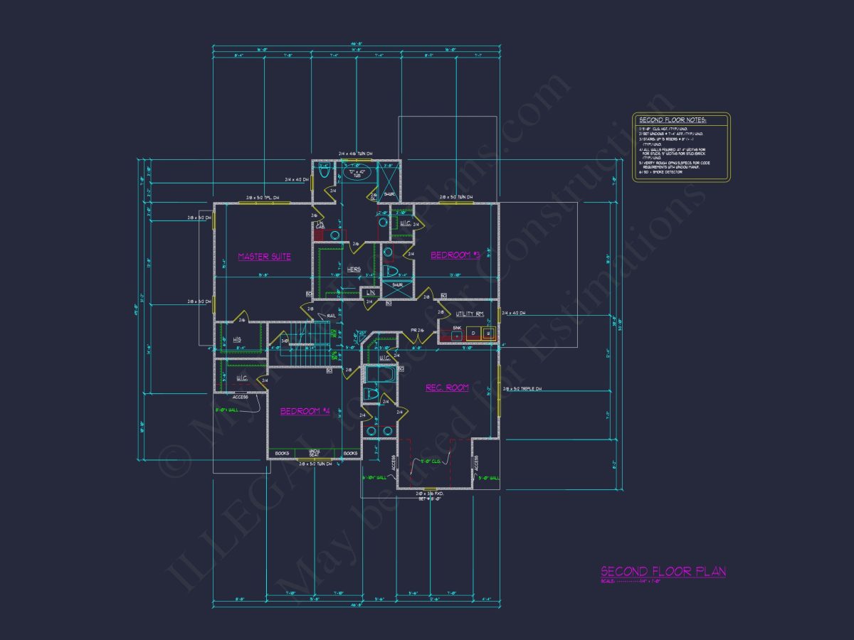 Elegant house Floor Plan with 2.5 Floors and CAD Designs
