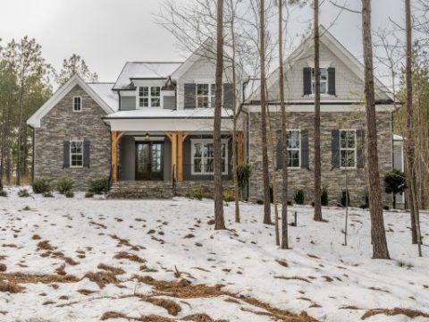 Elegant house Floor Plan with 4 Beds, 5 Baths, & CAD Designs