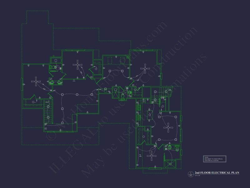 Elegant house Floor Plan with Architecture and CAD Designs