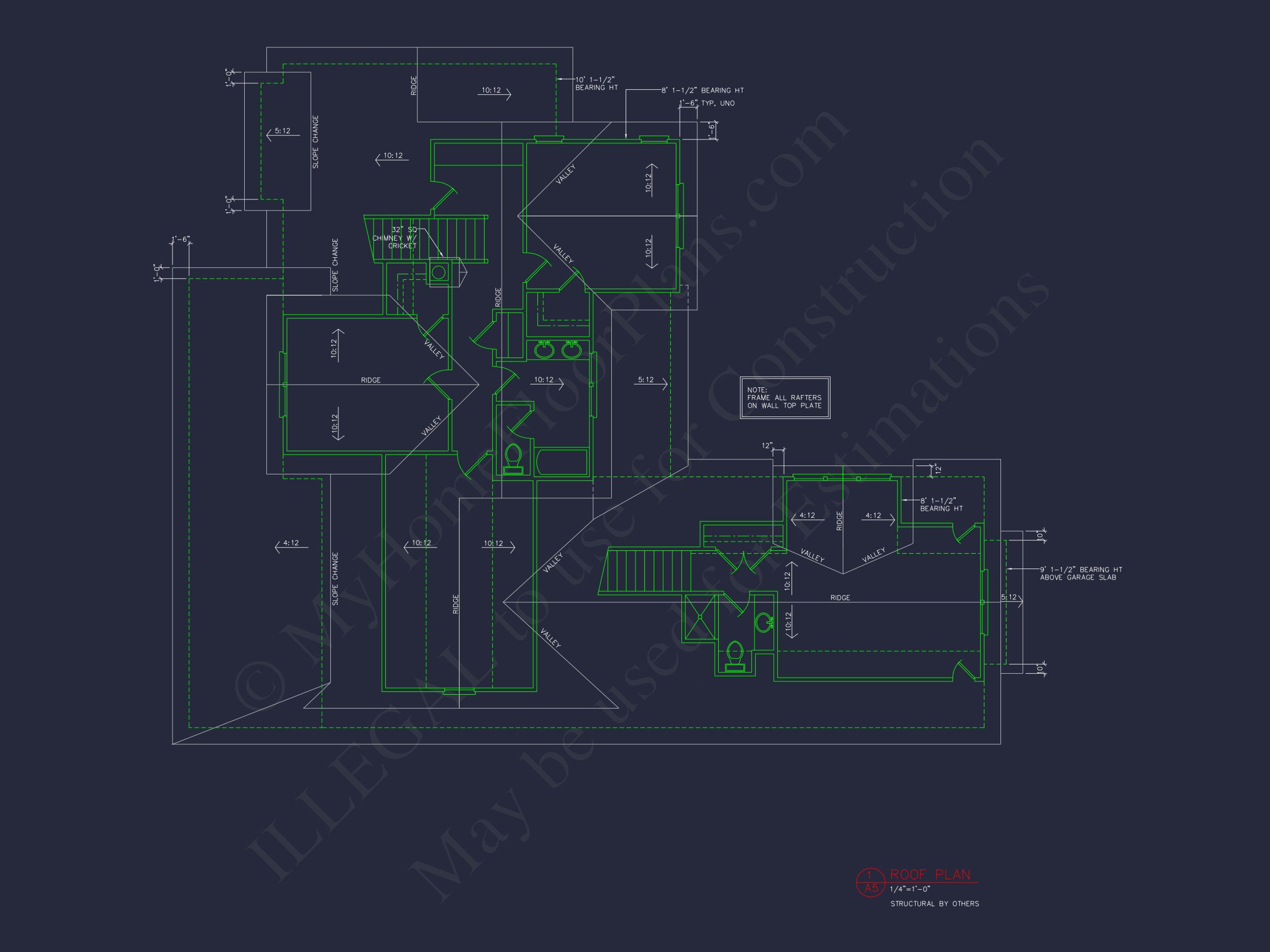 Elegant house Floor Plan with Blueprint & CAD Designs