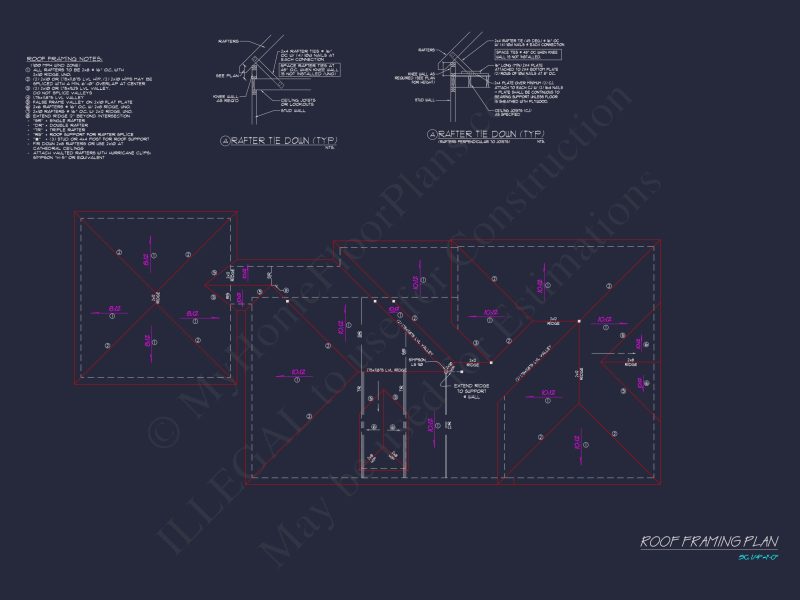 Elegant house Floor Plan with CAD Architecture Designs