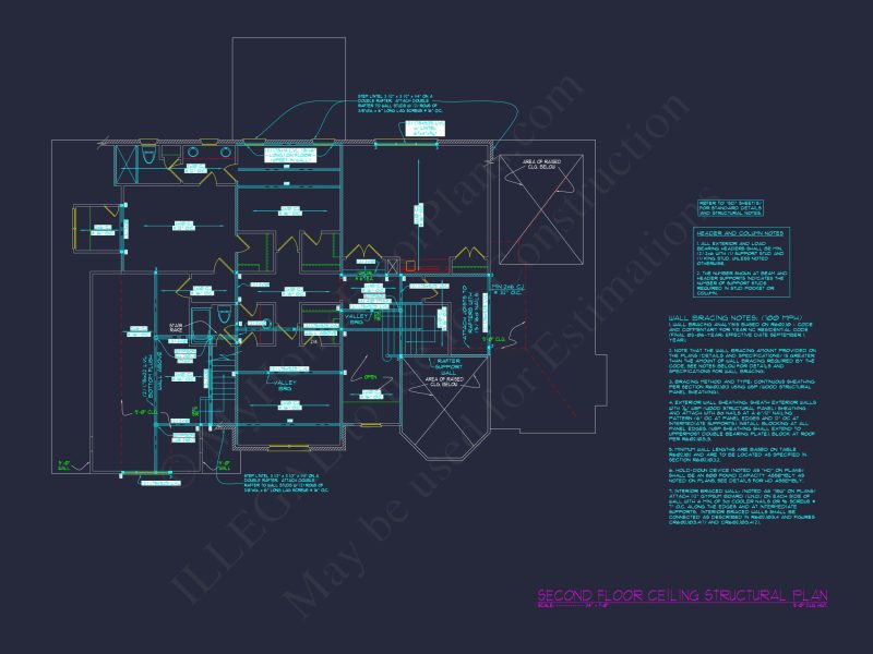 Elegant house Floor Plan with CAD Architecture and Designs