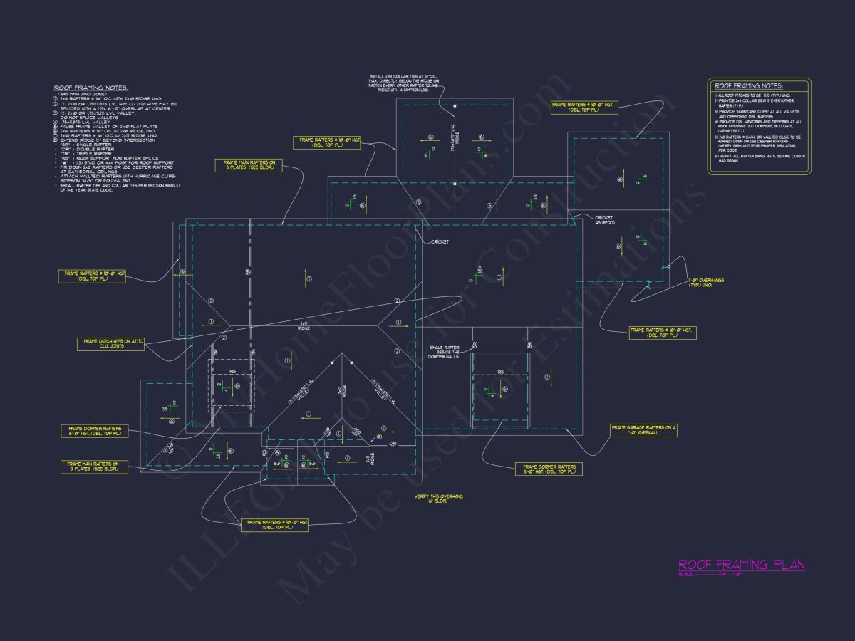 Elegant house Floor Plan with CAD Blueprints & Architectural Designs