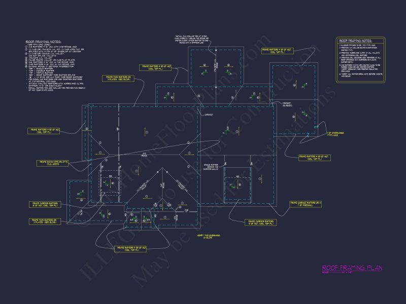 Elegant house Floor Plan with CAD Blueprints & Architectural Designs