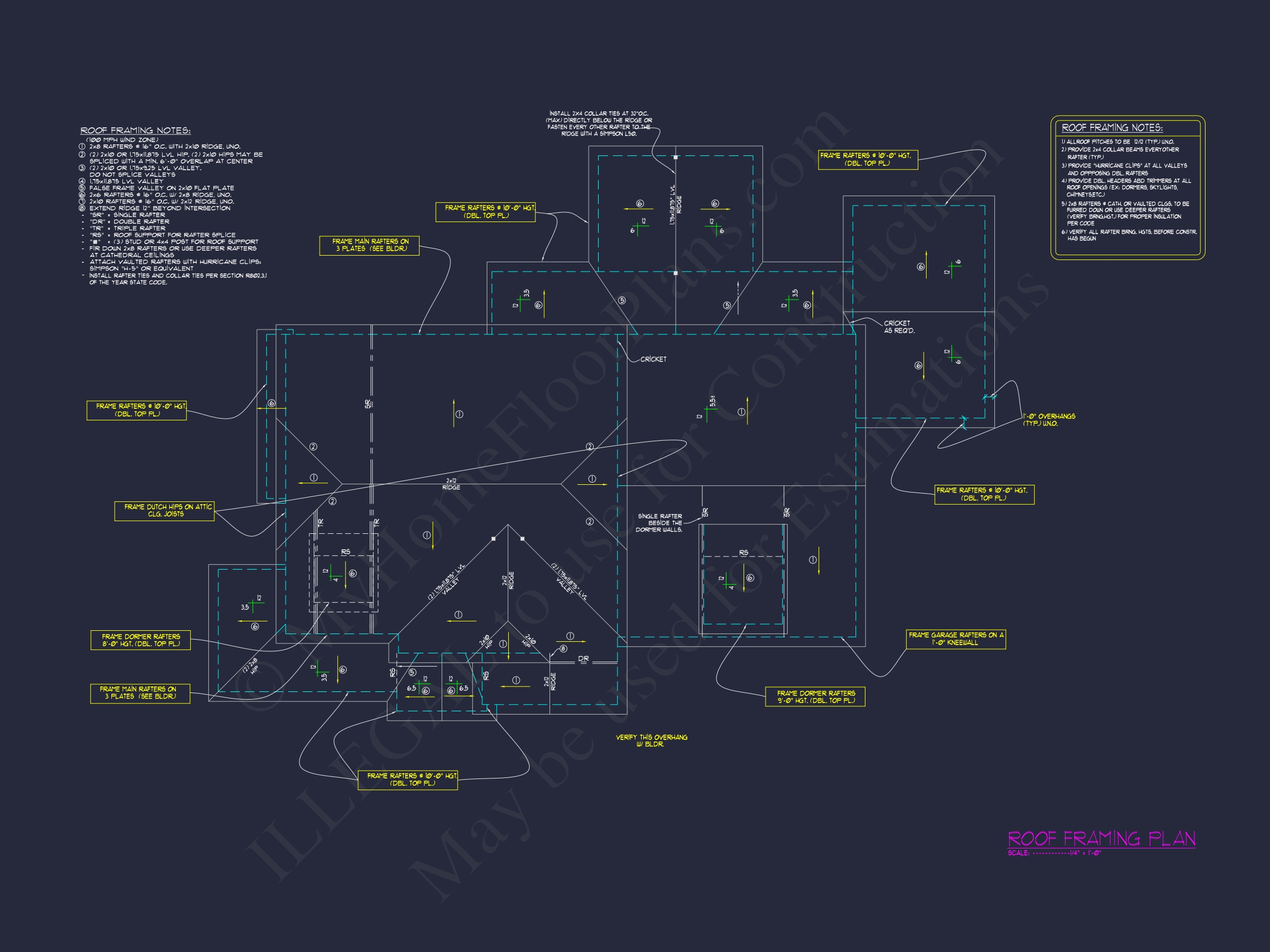 Elegant Home Floor Plan with CAD Blueprints & Architectural Designs