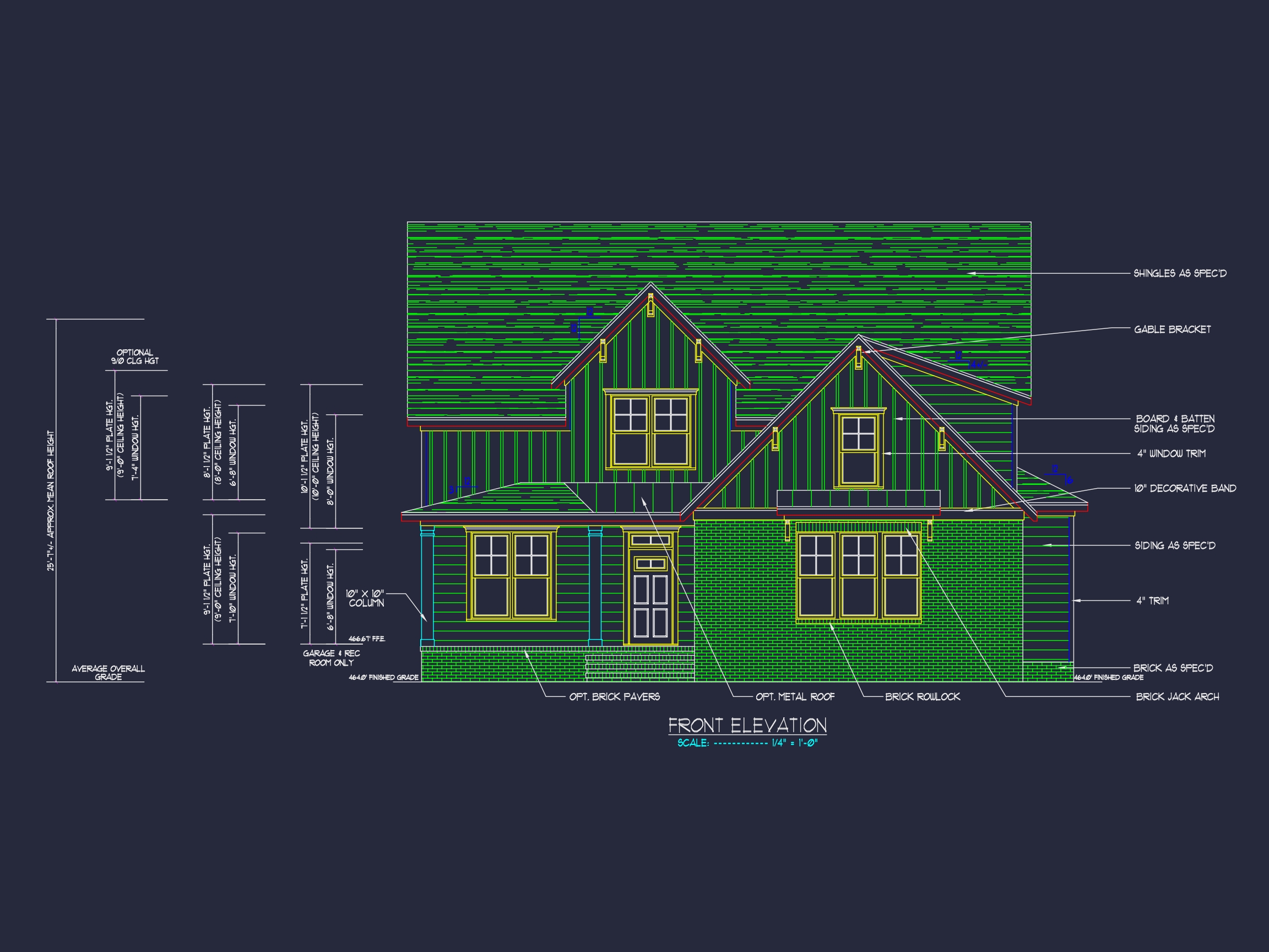 Elegant Home Floor Plan with CAD Designs & Blueprint Features