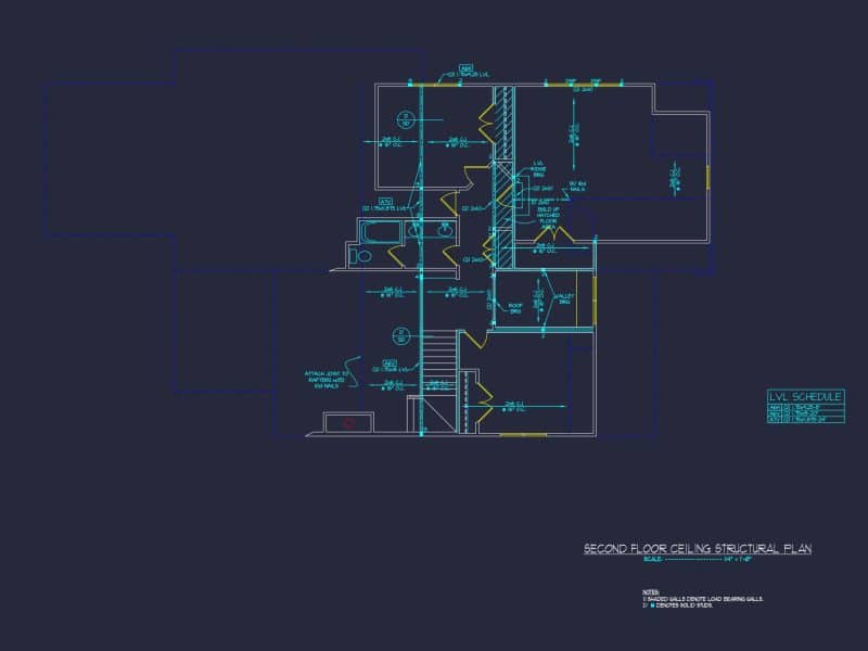 Elegant house Floor Plan with CAD Designs & Blueprint Features